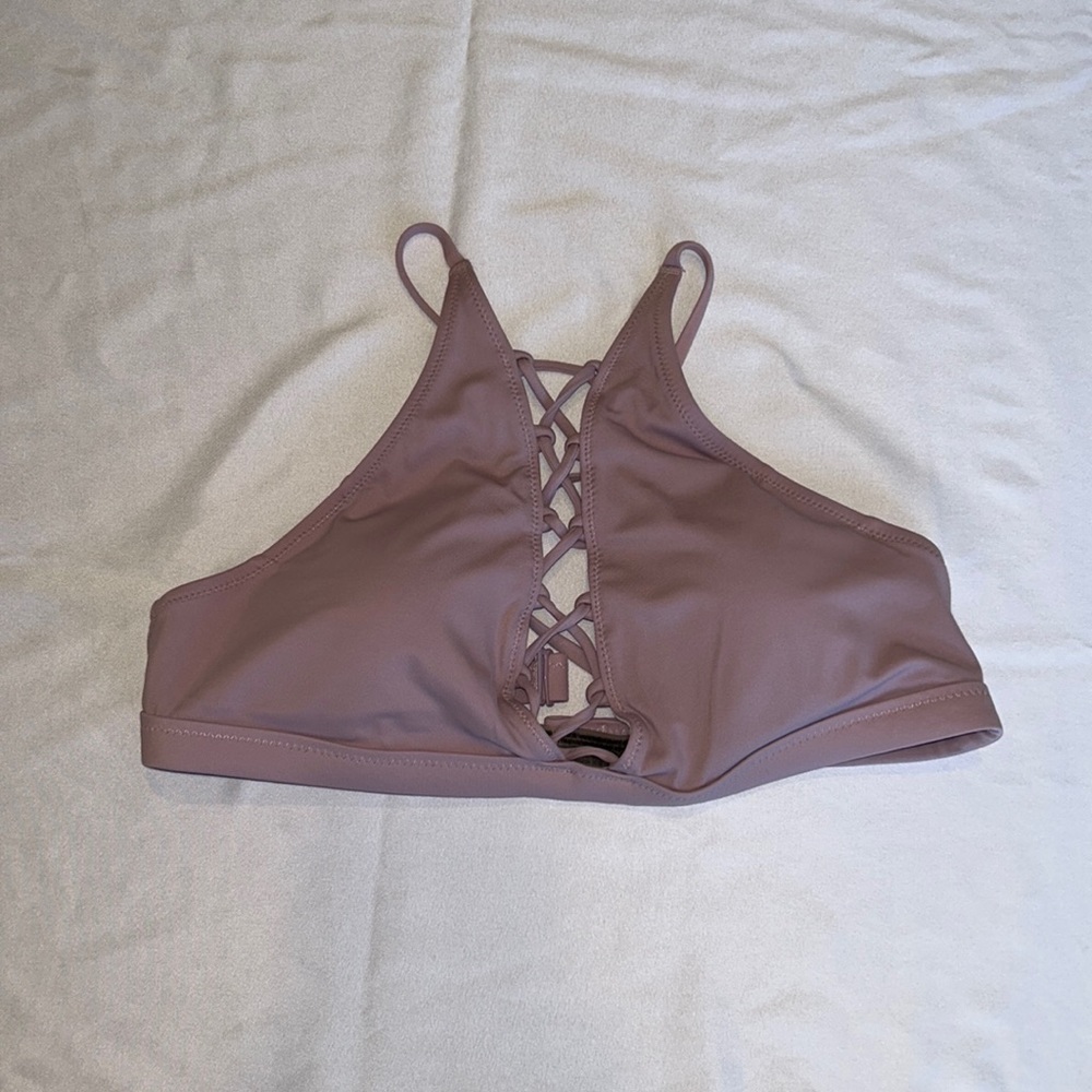 Dark Pink Victoria Secret Swimsuit Top Size Medium